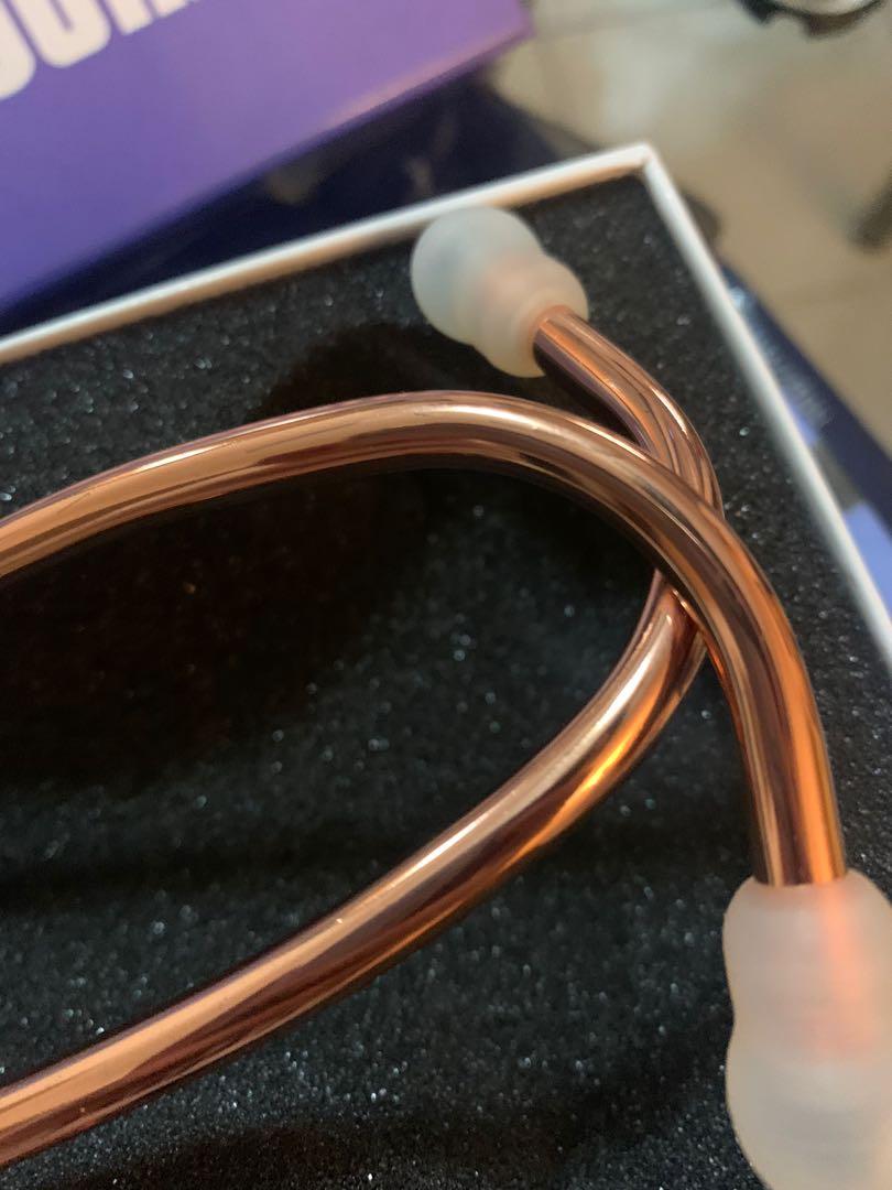 Rose Gold Stethoscope No Brand Brandnew Health Nutrition Medical Supplies Tools On Carousell
