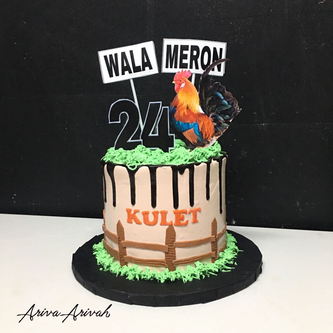 Sabong Theme Cake Food Drinks Homemade Bakes On Carousell Sabong Theme Cake Food Drinks Homemade Bakes On Carousell