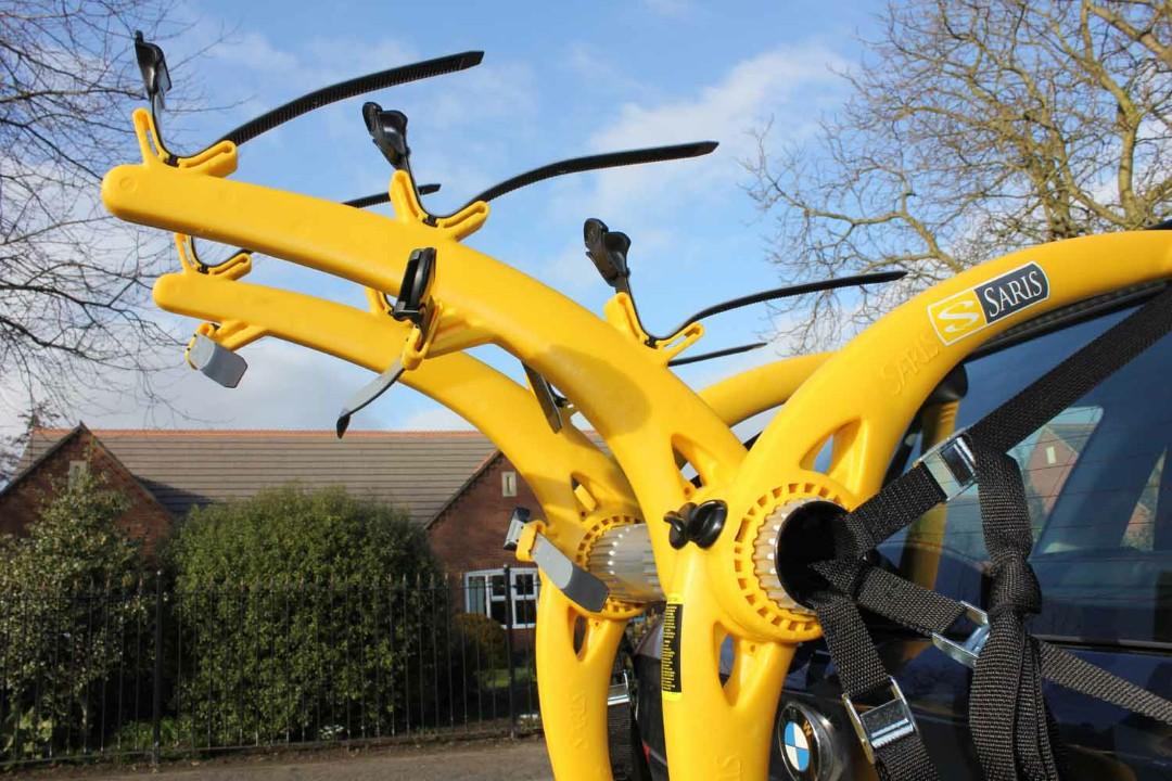 Saris yellow bike rack sales