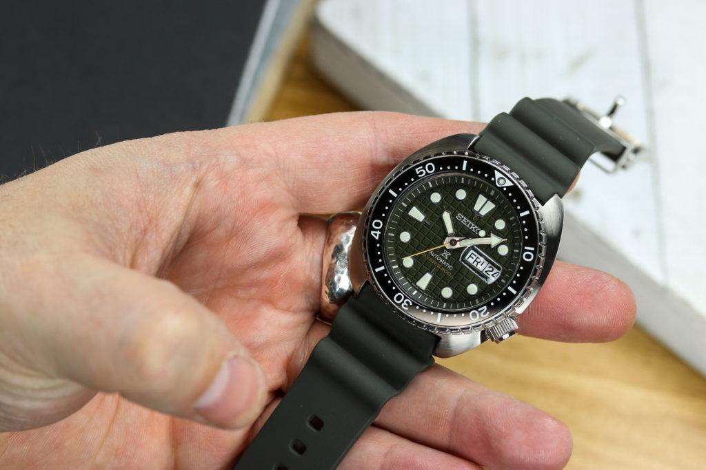 Seiko King Turtle Waffle SRPE05K1 Luxury Watches on Carousell