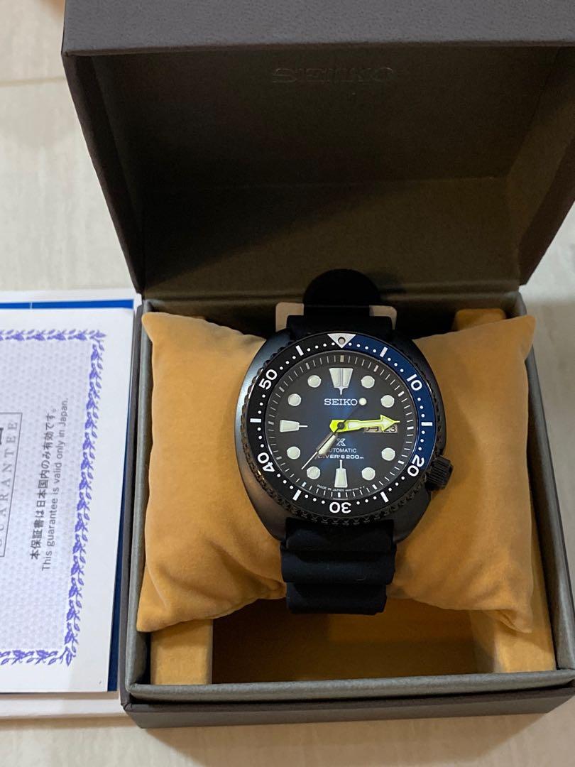 Seiko SBDY041 Black Turtle Ninja Luxury Watches on Carousell