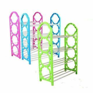 Shoes plastic rack stand