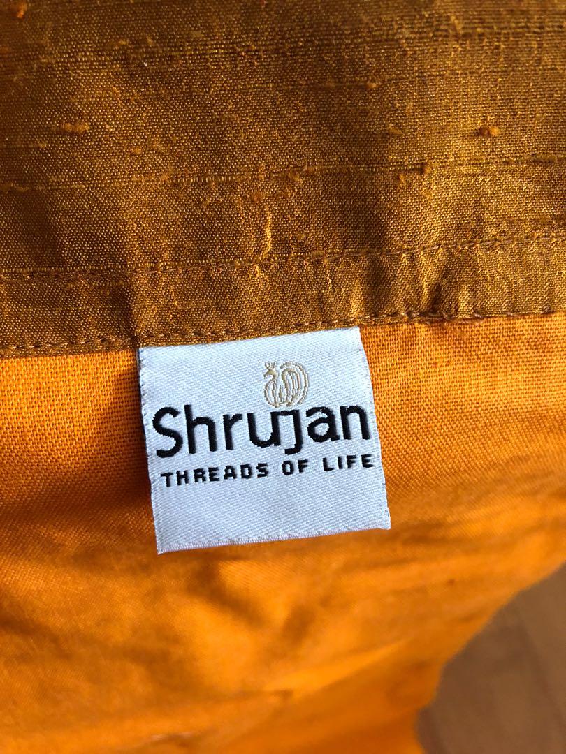 小物入れ SHRUJAN Raw Silk Wall Hanging SHRUJAN Raw Silk Wall Hanging