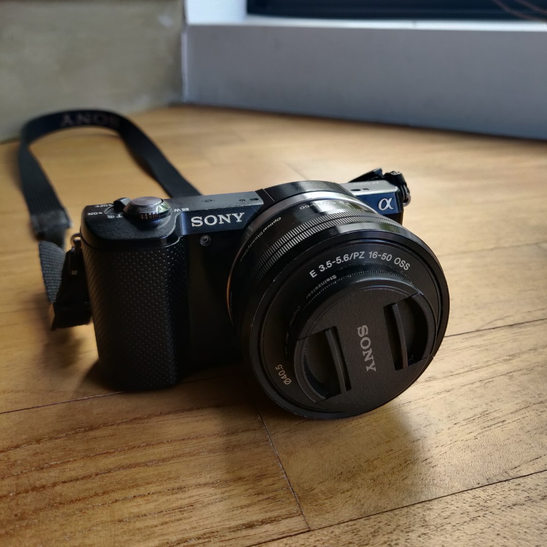 Sony Alpha A5000 Mirrorless Camera, Photography, Cameras on Carousell