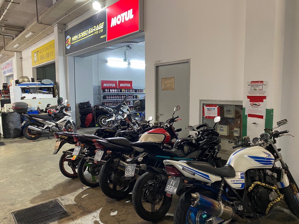 Soon lee motorcycle shop top