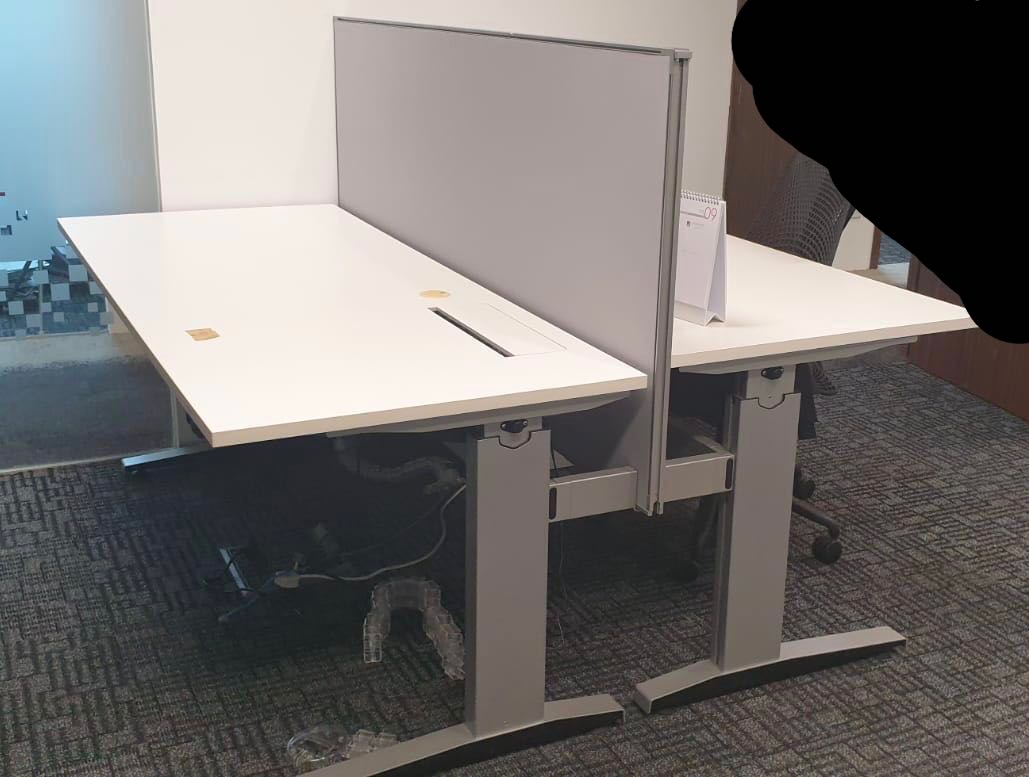 Steelcase Motorised Sit Stand Table Furniture Tables Chairs On Carousell