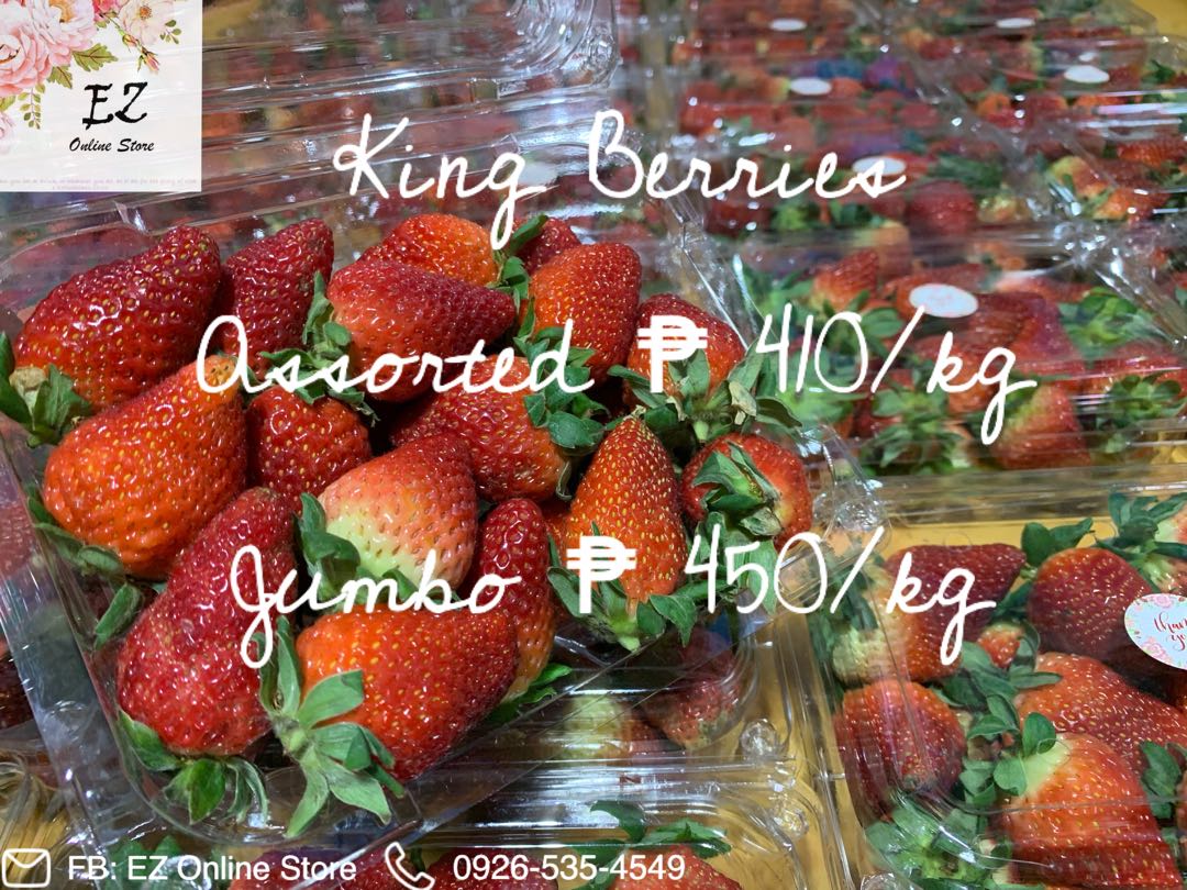 Strawberry from Baguio, Food & Drinks, Fresh Produce on Carousell