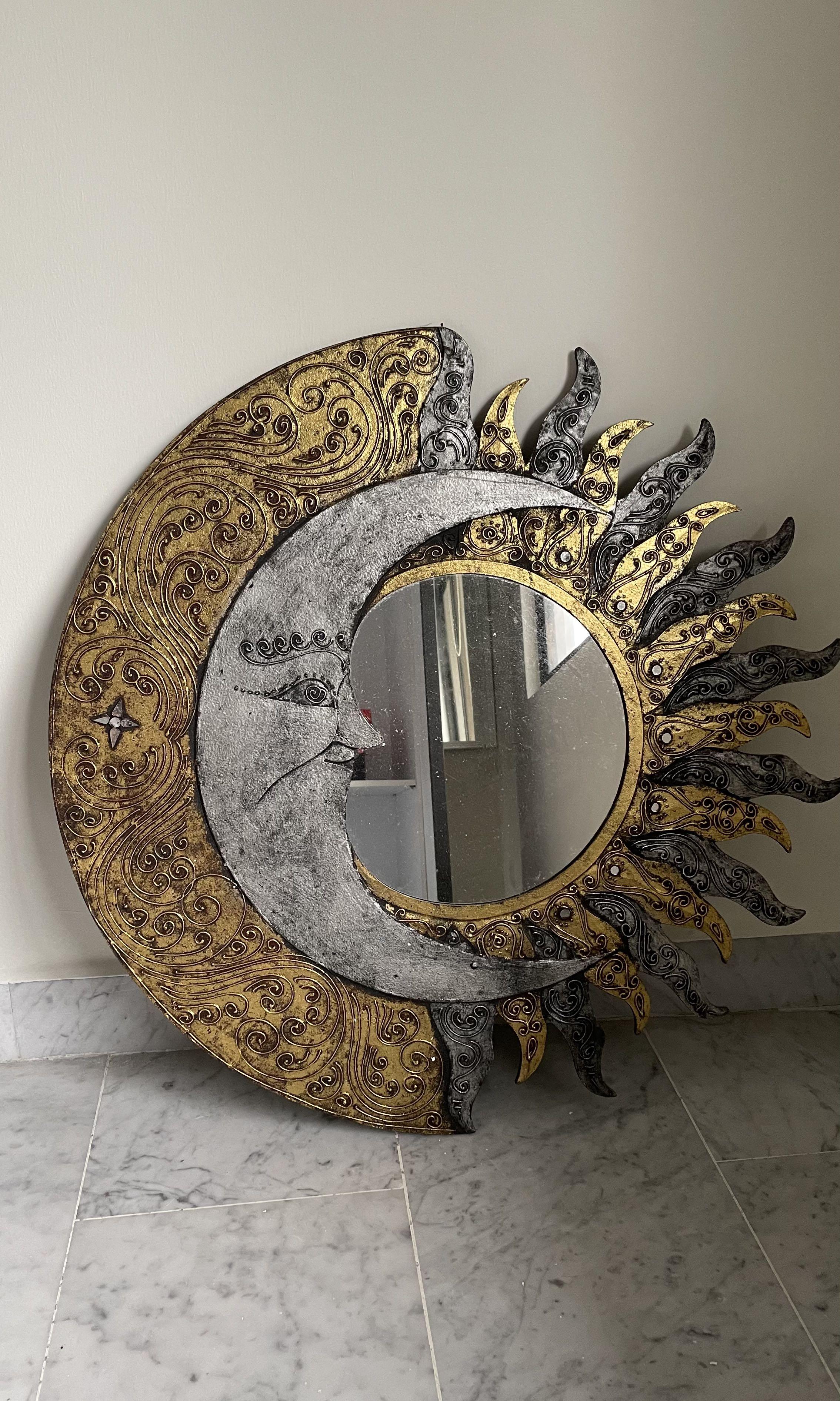 Sun moon hot sale mirror