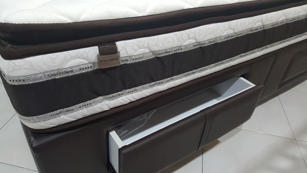 Tilam ENGLANDER King size latex mattress Puchong Jaya, Furniture & Home