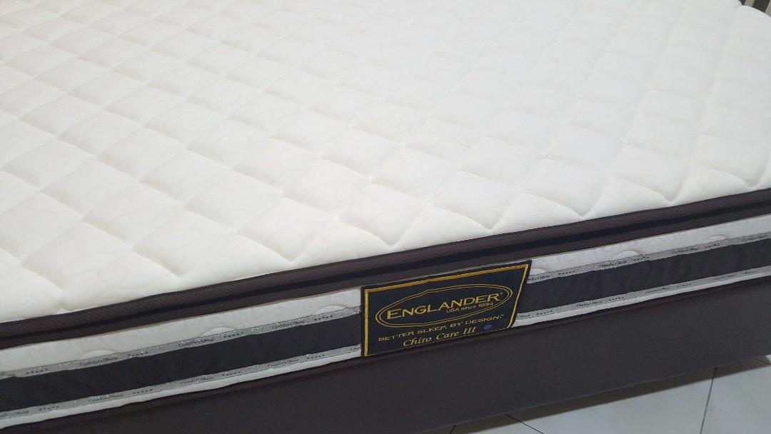 Tilam ENGLANDER King size latex mattress Puchong Jaya, Furniture & Home