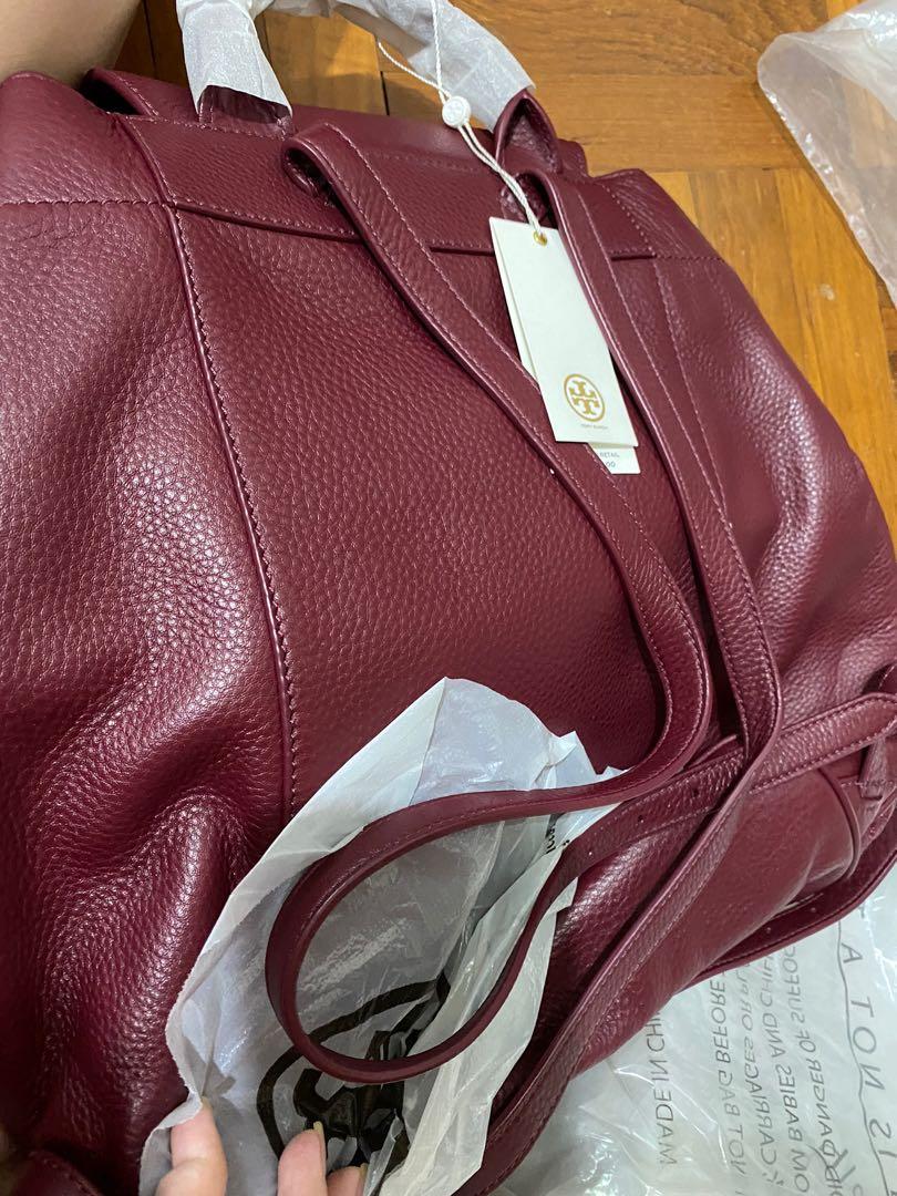 Tory Burch Fleming Backpack Women s Fashion Bags Wallets Cross body Bags on Carousell