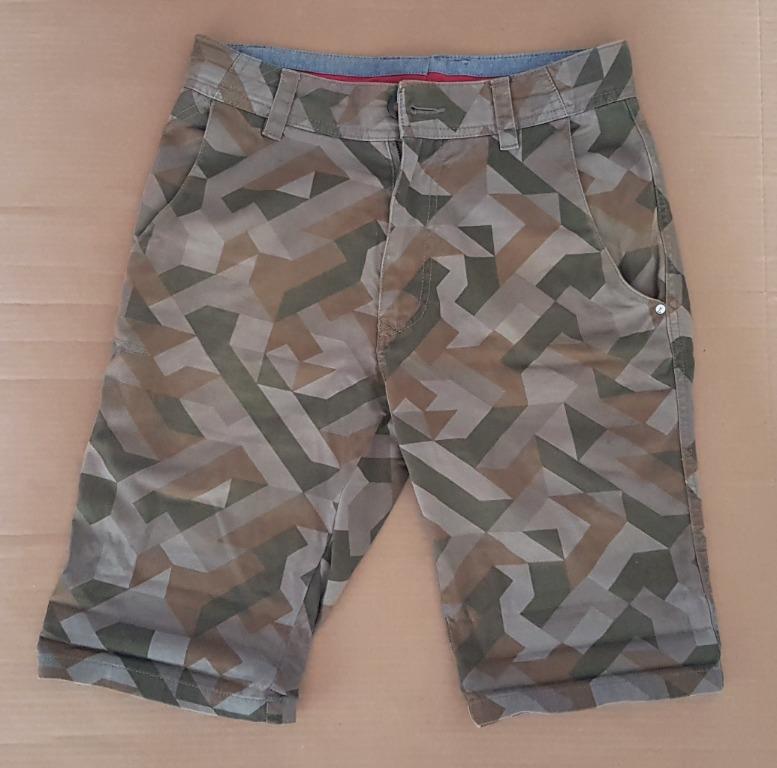 Trendy Men s Boxfresh Designer Sport Shorts Bermuda Berms Small W31 Boxfresh UK Camo Pants Cargo Shorts Slim Core Cargo Lite Bermuda Cult