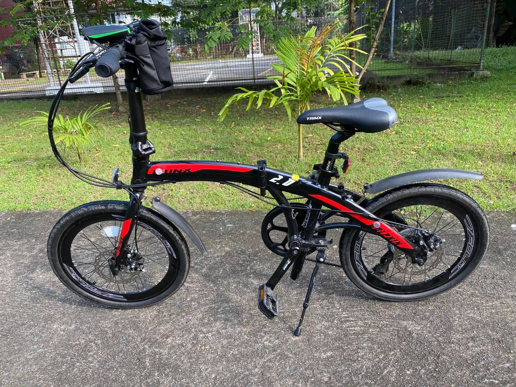 trinx dolphin 3.0 folding bike