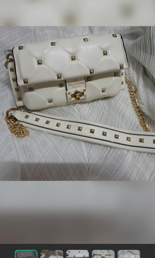 Valentino Rockstud Sling Bag (Category: Cross-body Bags) located in Quezon City. Submitted by frostize (Listing ID 1060782748, Image 1). Description: Rank AB Well loved item.