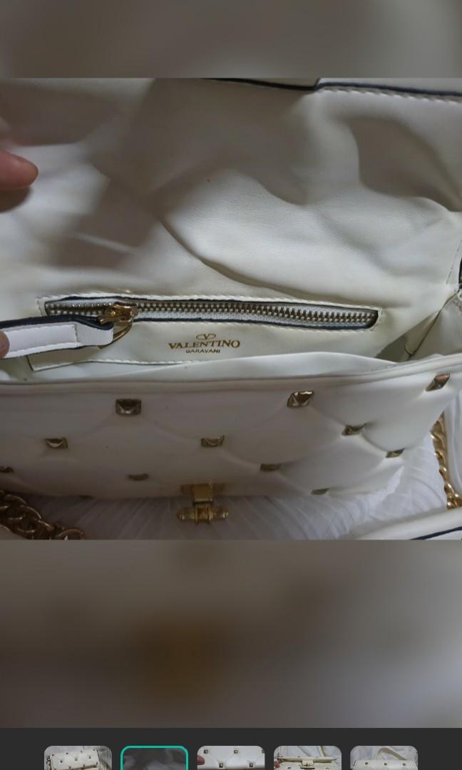Valentino Rockstud Sling Bag (Category: Cross-body Bags) located in Quezon City. Submitted by frostize (Listing ID 1060782748, Image 2). Description: Rank AB Well loved item.