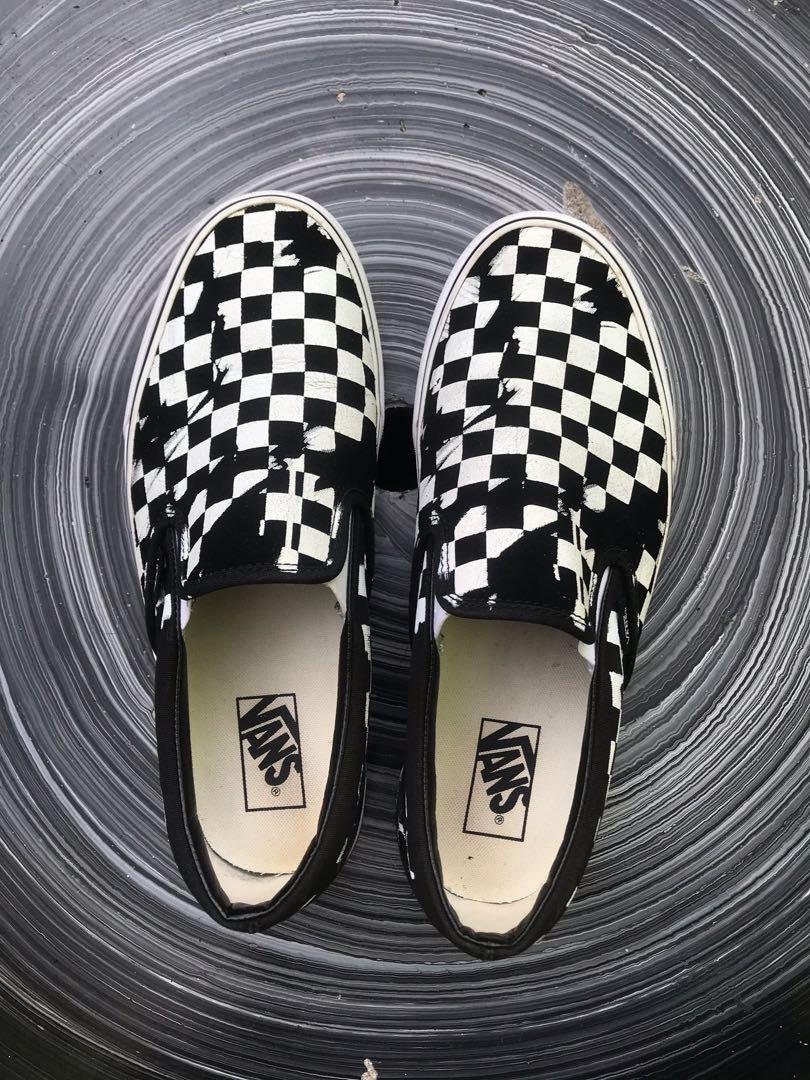 Vans overprint clearance check