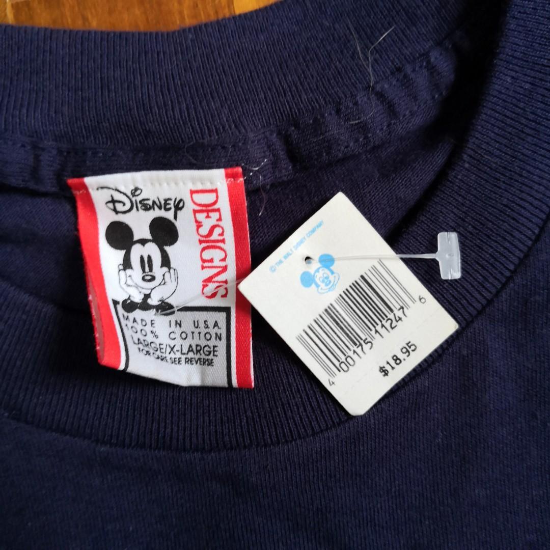 Vintage Mickey 95 Walt Disney World tee, Men's Fashion, Tops & Sets ...