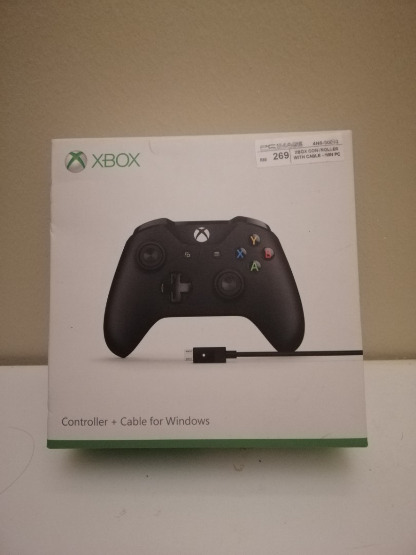 XBOX one controller + cable for Windows, Video Gaming, Gaming