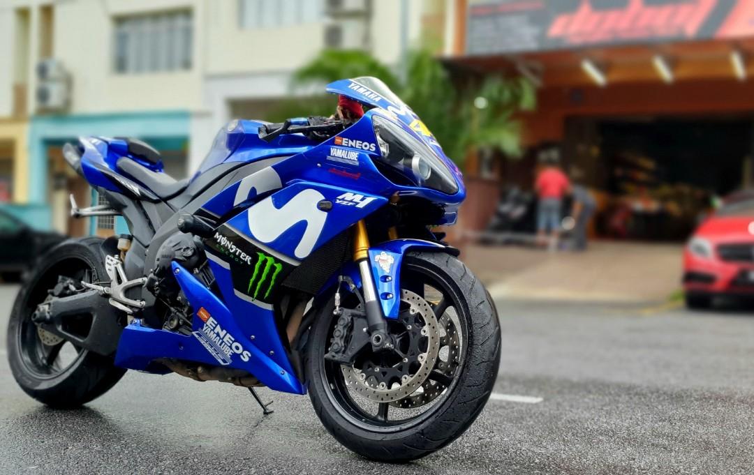Yamaha YZF R1 Movistar reg 2015 PROMO Motorbikes on Carousell