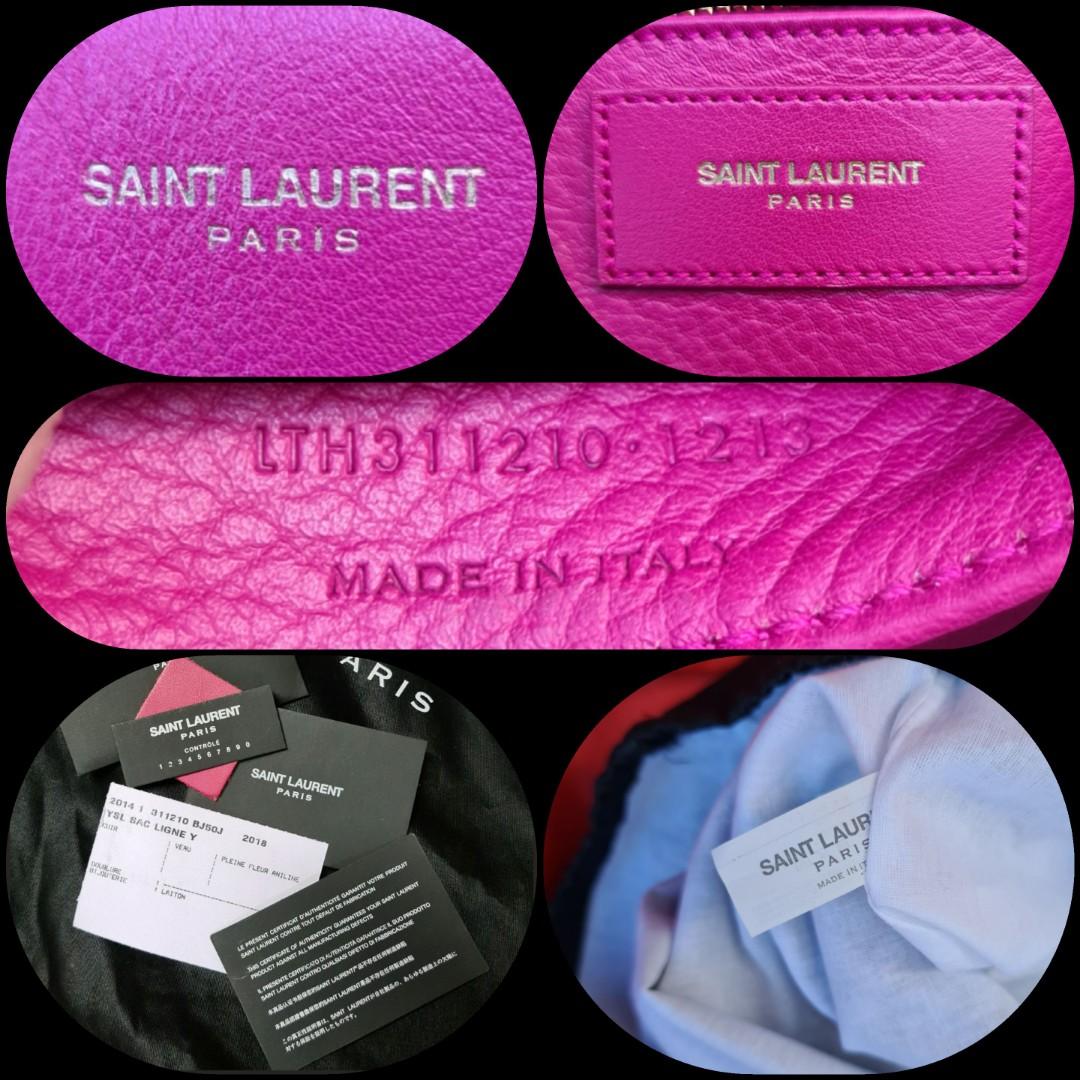 🛑Ysl Saint Laurent Sac Ligne Y Cabas Chyc Bag, Luxury, Bags & Wallets On  Carousell