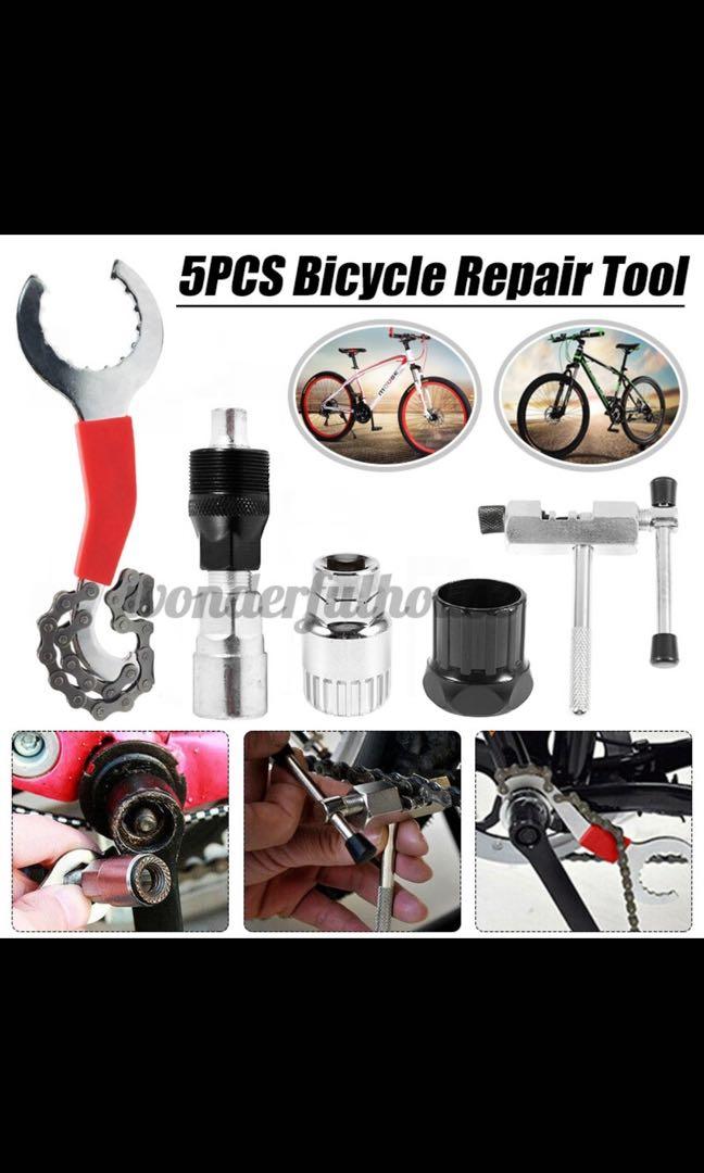 MTB Bike Chain Cutter Chain Removel Bracket Remover Kit Tool Bicycle Repair Tool
