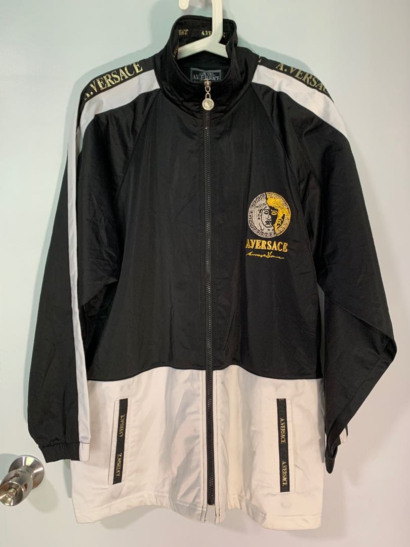 90s A. Versace Windbreaker Jacket M Men s Fashion Coats Jackets and Outerwear on Carousell