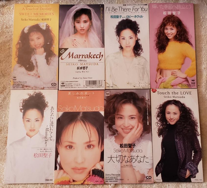 松田聖子CD single 每張$30, 興趣及遊戲, 音樂、樂器& 配件, 音樂與 