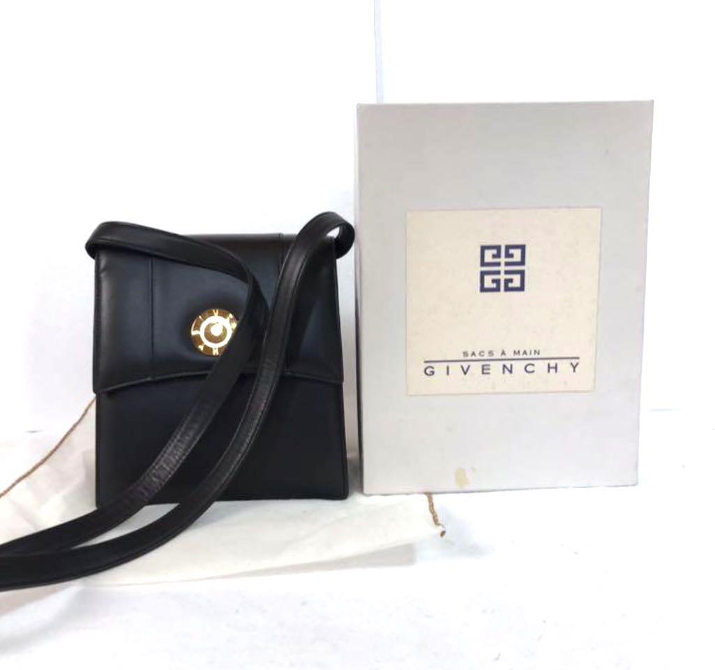 日本代購🇯🇵美品🕊   中古vintage Givenchy 2way leather handbag box
