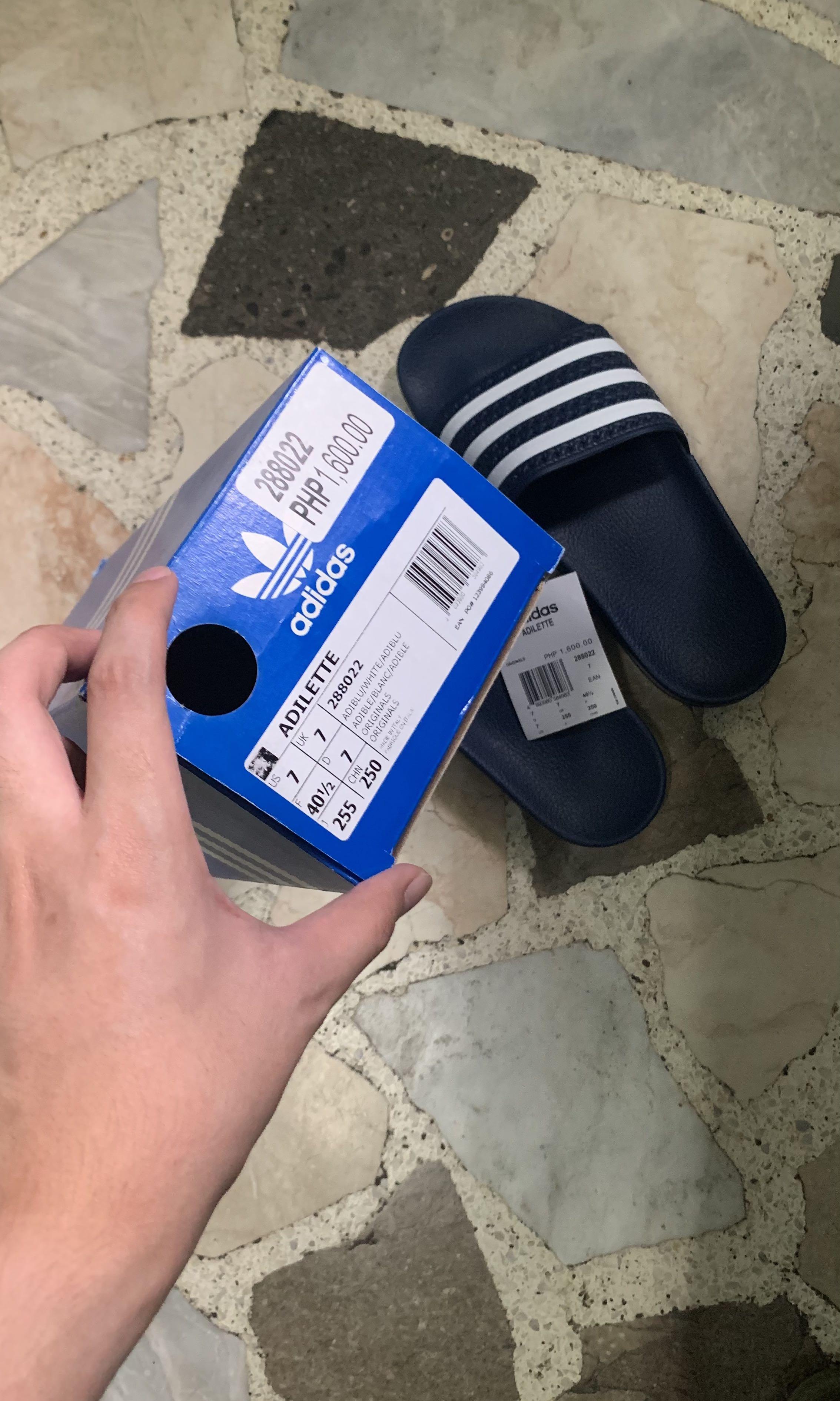 adilette slides sizing