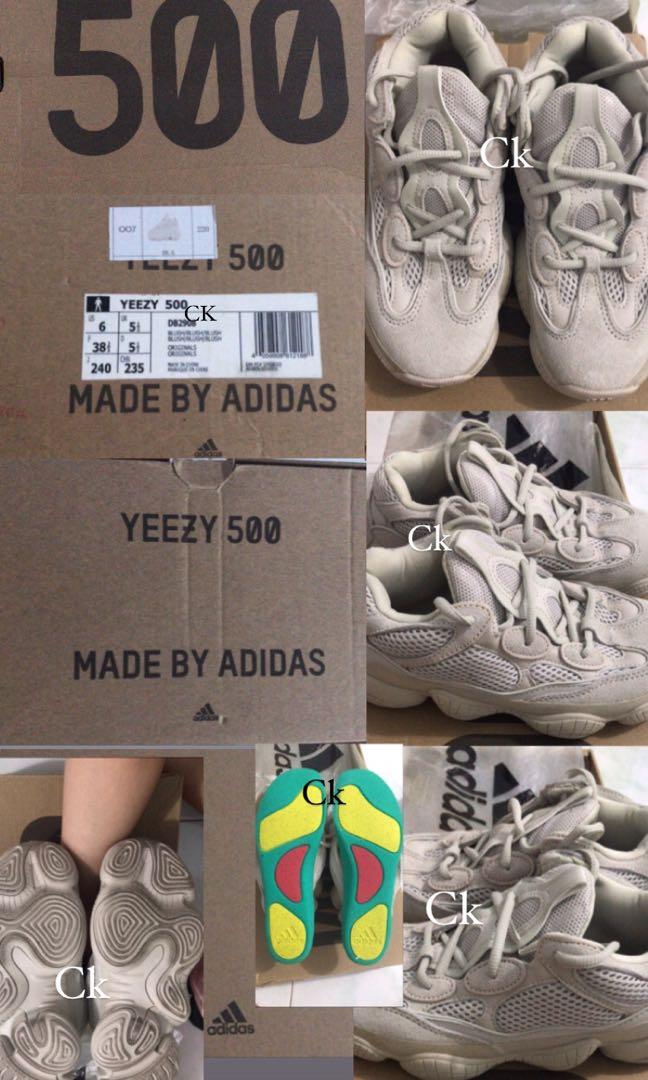 yeezys 500 blush