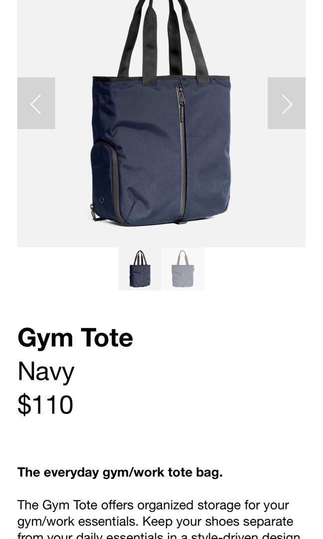 AER gym tote navy, Men's Fashion, Bags 