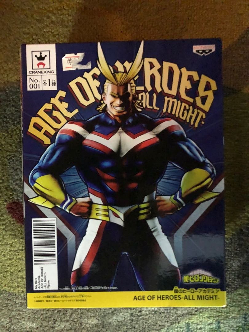 Age Of Heroes All Might Hobbies Toys Toys Games On Carousell