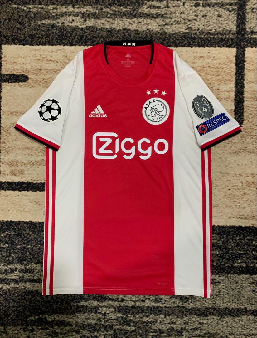 Ajax home ucl jersey, Men's Fashion 
