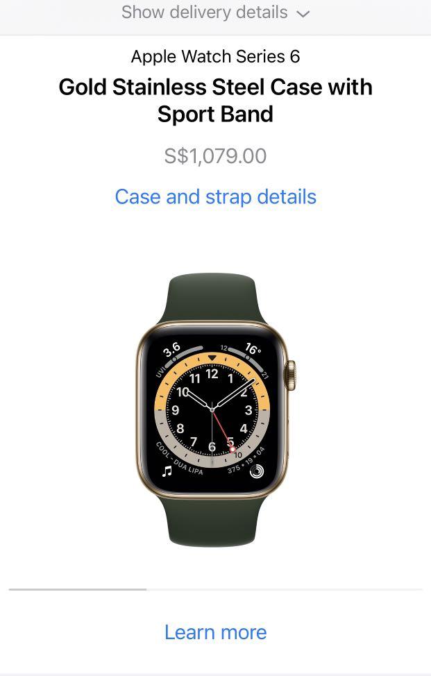 Apple watch deals cyprus green