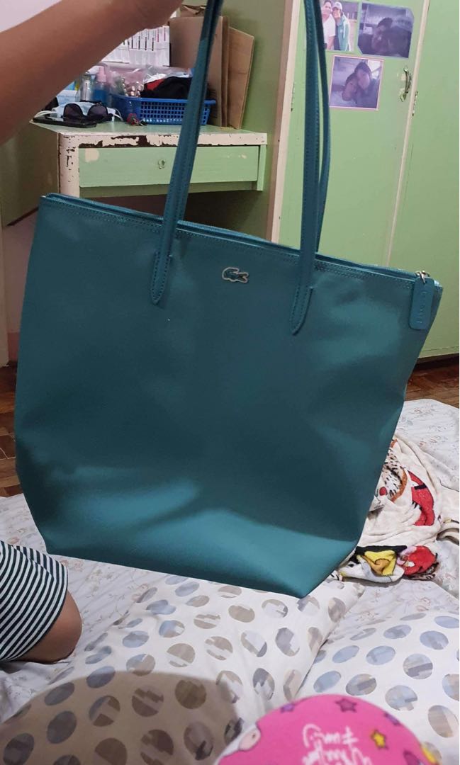 Authentic Lacoste Tote Bag with Luxury, Bags & Wallets on Carousell