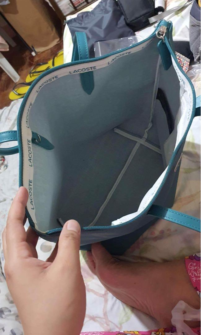 Lacoste tote deals bag inside