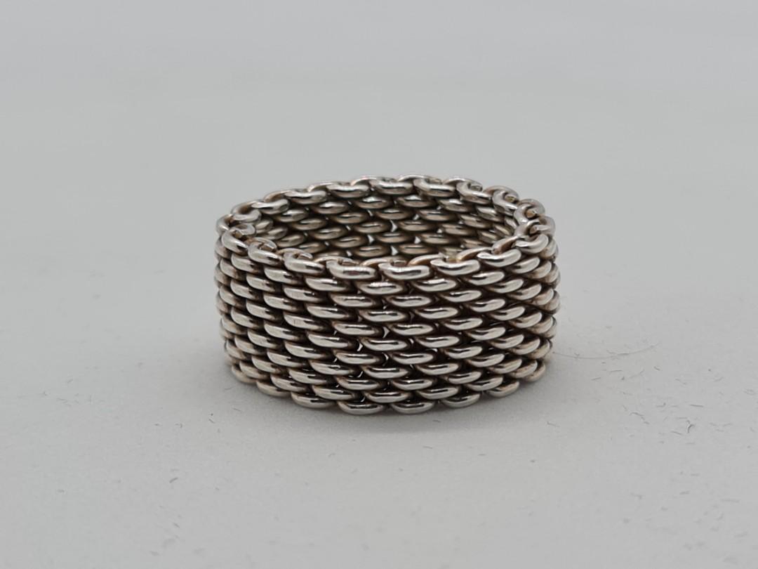 tiffany chainmail ring
