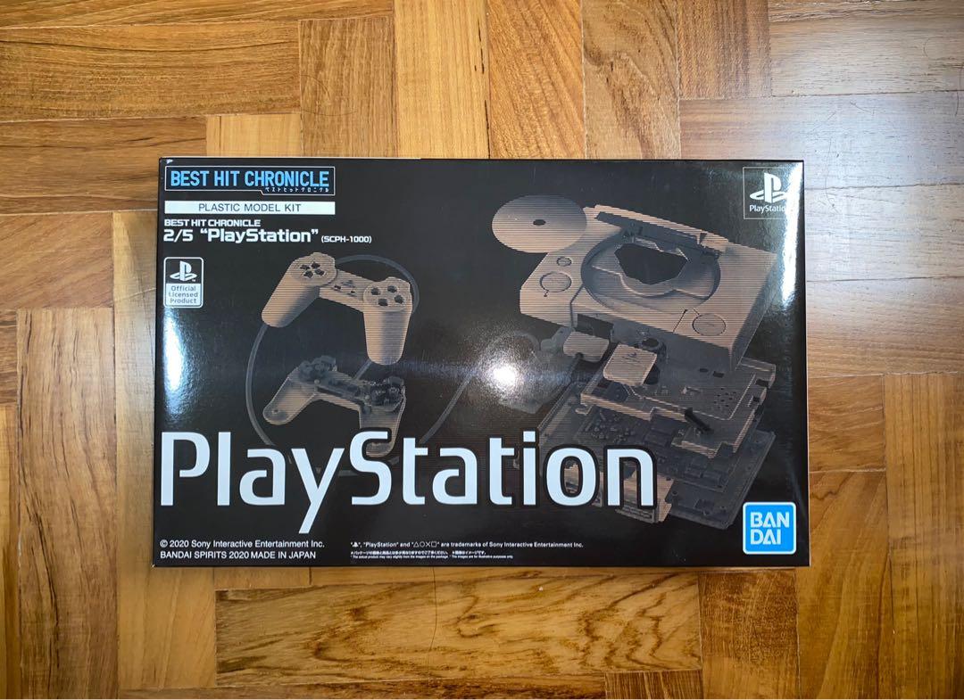 Bandai Best Hit Chronicle Sony PlayStation Scph-1000 25th Anniversary 2//5 Scale for sale online