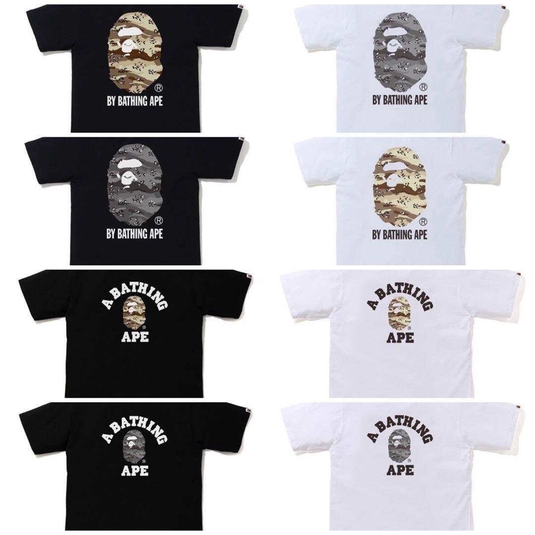 Bape desert camo relaxed tee by bathing 