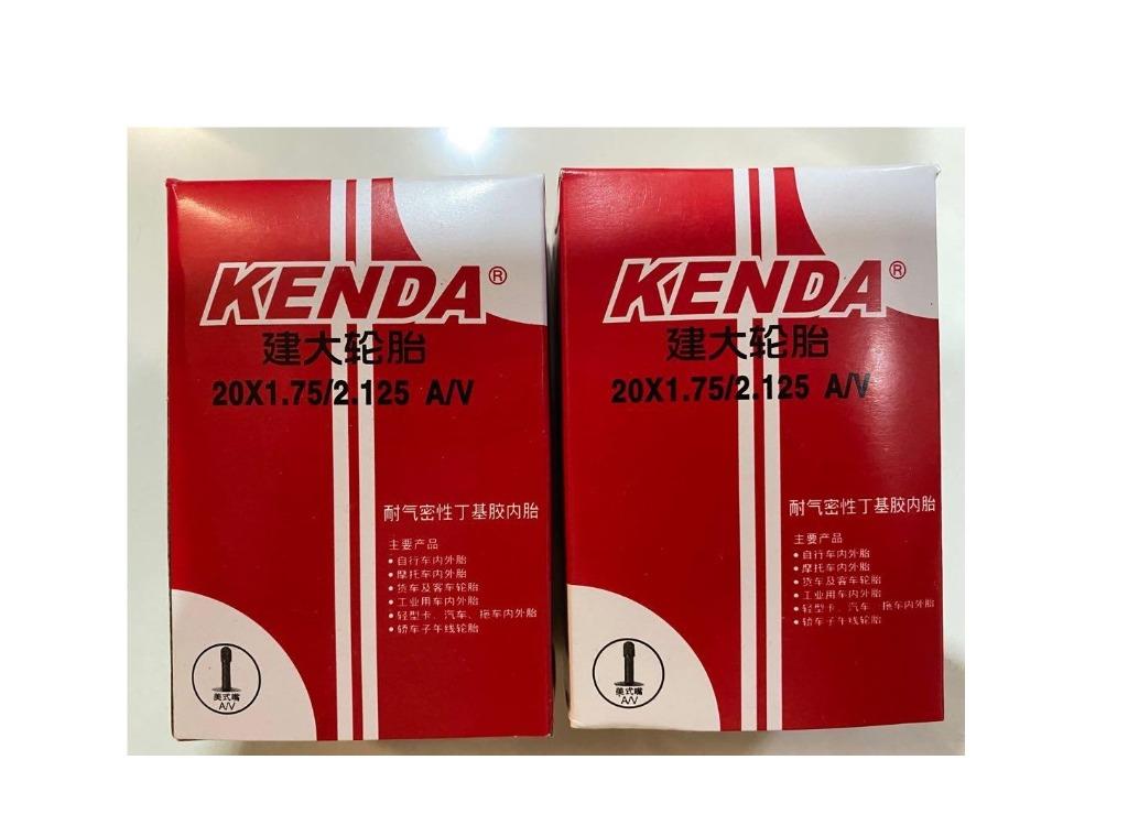 Bicycle Inner Tube 20 x 1.75 2.125 KENDA