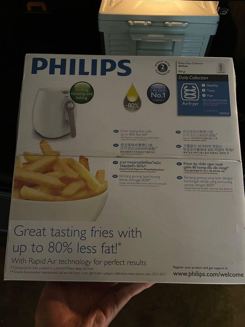 Brand New Sealed Hd9216 Air Fryer Tv Home Appliances Kitchen Appliances Cookers On Carousell