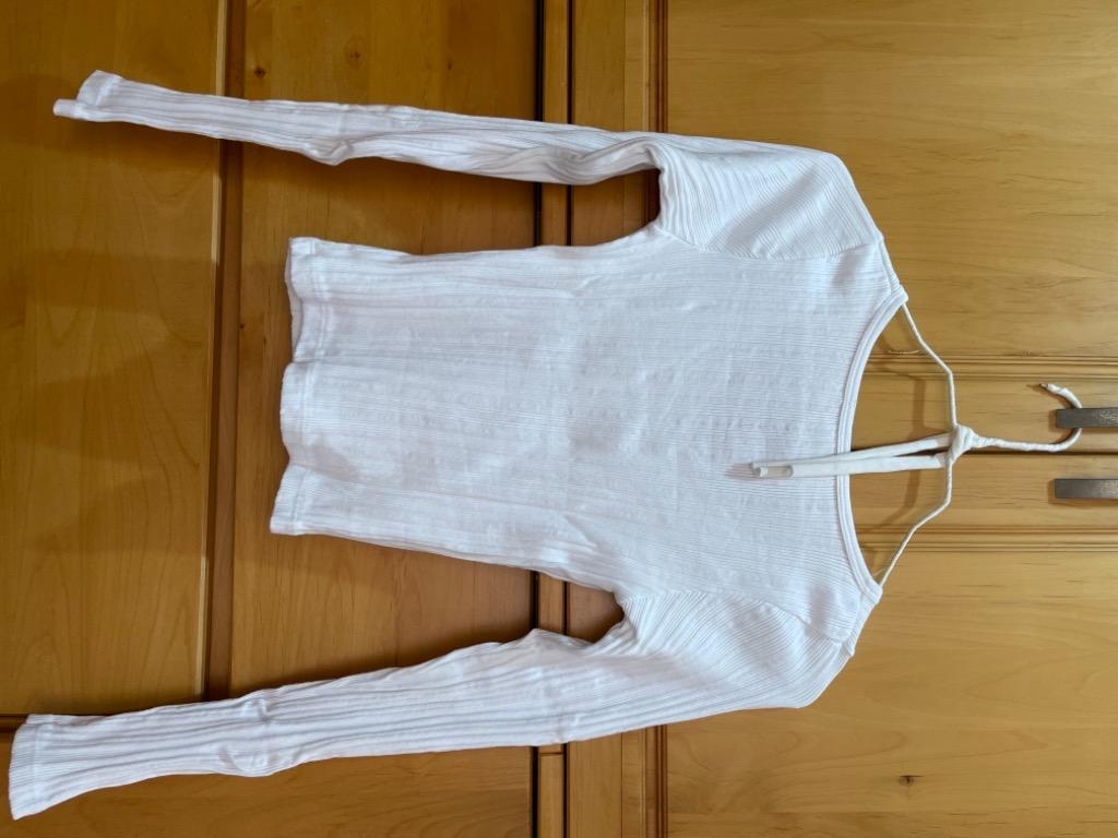BRANDY MELVILLE ZELLY RIBBED Long Sleeve Top!