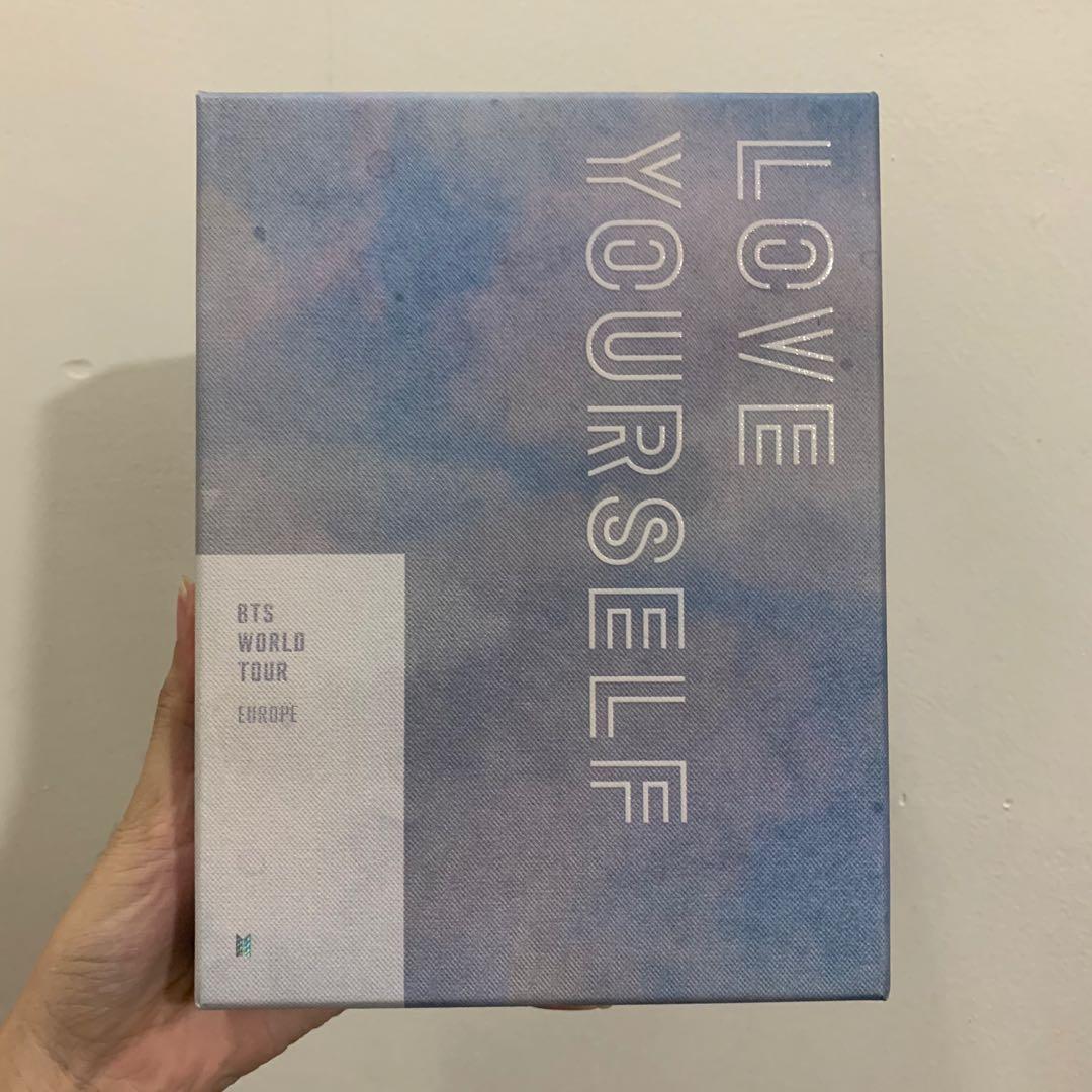 BTS love yourself Europe DVD - CD