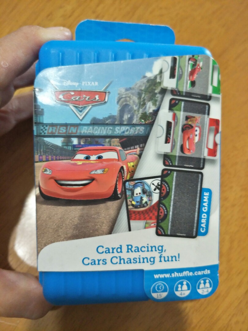Cars Shuffle Cards Game, Hobbies & Toys, Toys & Games on Carousell