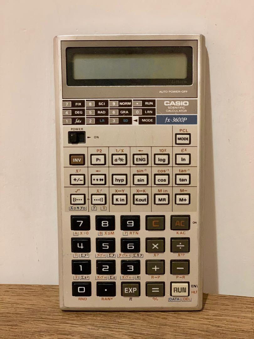 Calculadora casio deals fx 3600p