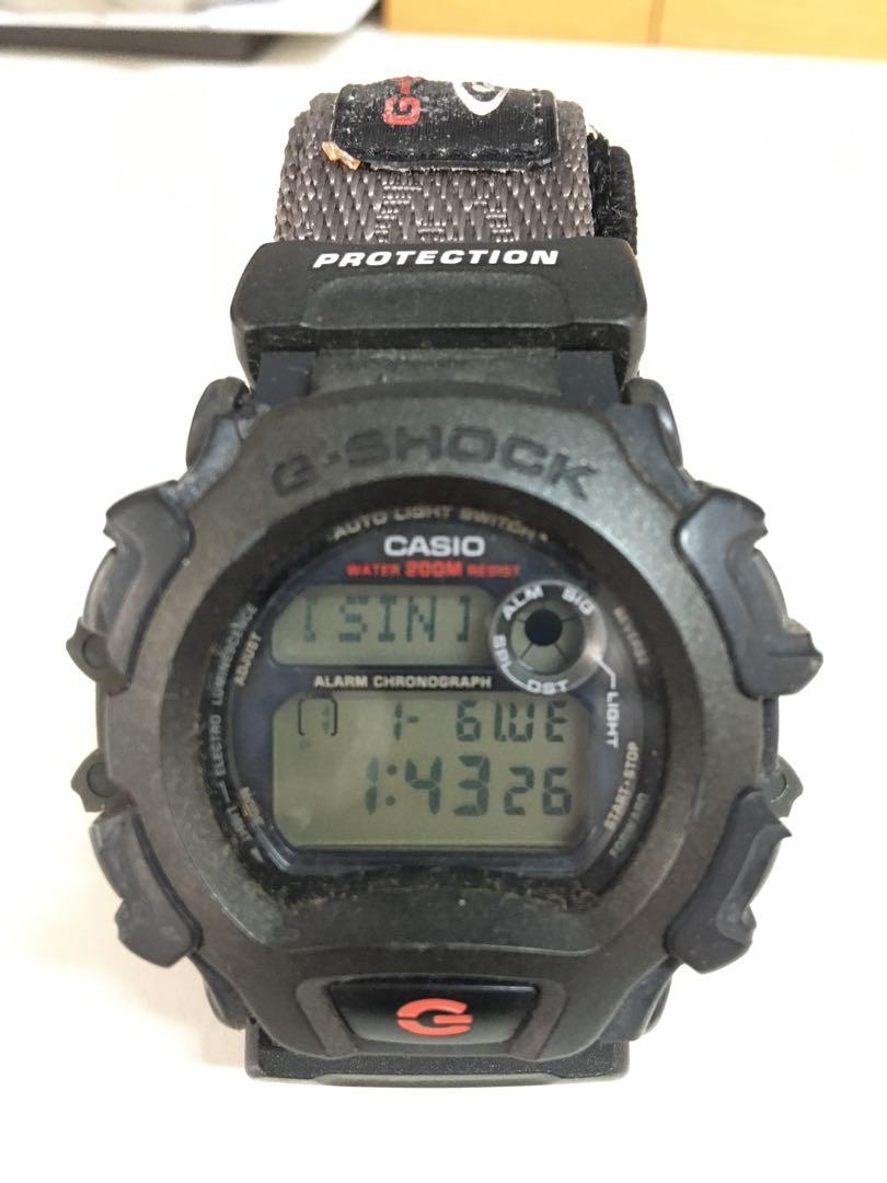 Opførsel Uden for vagt Casio G-Shock DW-004 velcro strap, Mobile Phones & Gadgets, Wearables &  Smart Watches on Carousell