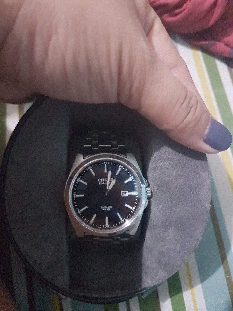 Citizen Eco Drive Sapphire WR100, Men's 