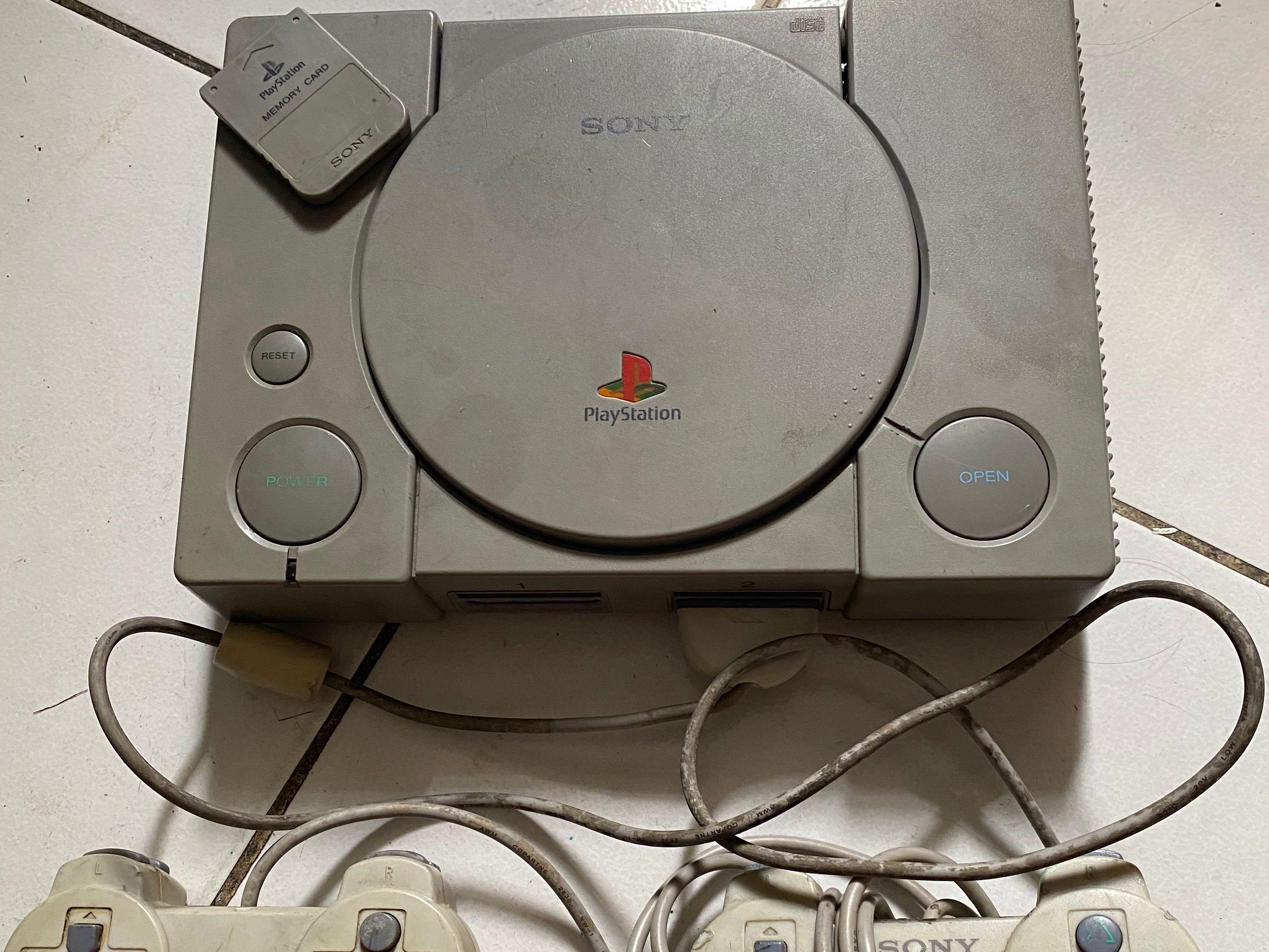 Classic Sony Playstation with memory card (Category: PlayStation) located in Manila. Submitted by foxydivas (Listing ID 1060937059, Image 3). Description: Classic Sony playstation With 2 controllers With memory card Authentic classic vibes Dont u miss playing the old original games’ Love this! Decluttering .