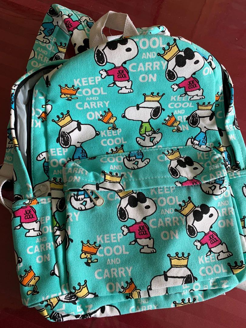 snoopy jansport backpack
