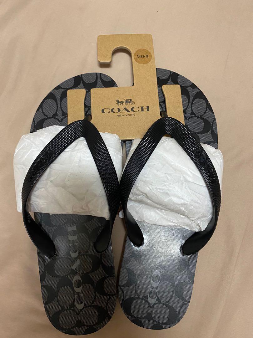 Coach flip deals flops size 9